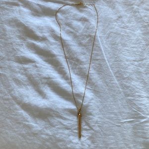 Stella & Dot minimalist gold necklace